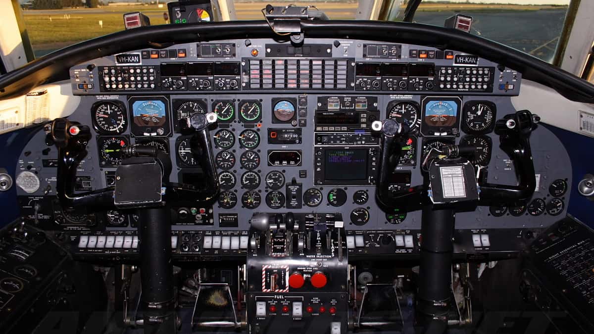 Fairchild Merlin IV Cockpit