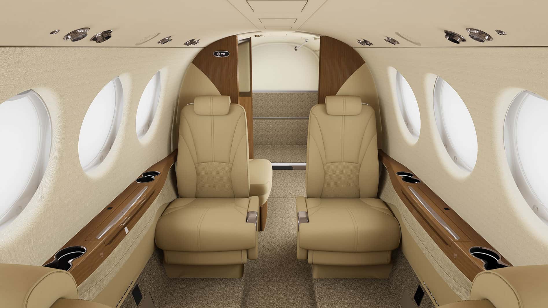 King Air 260 Interior