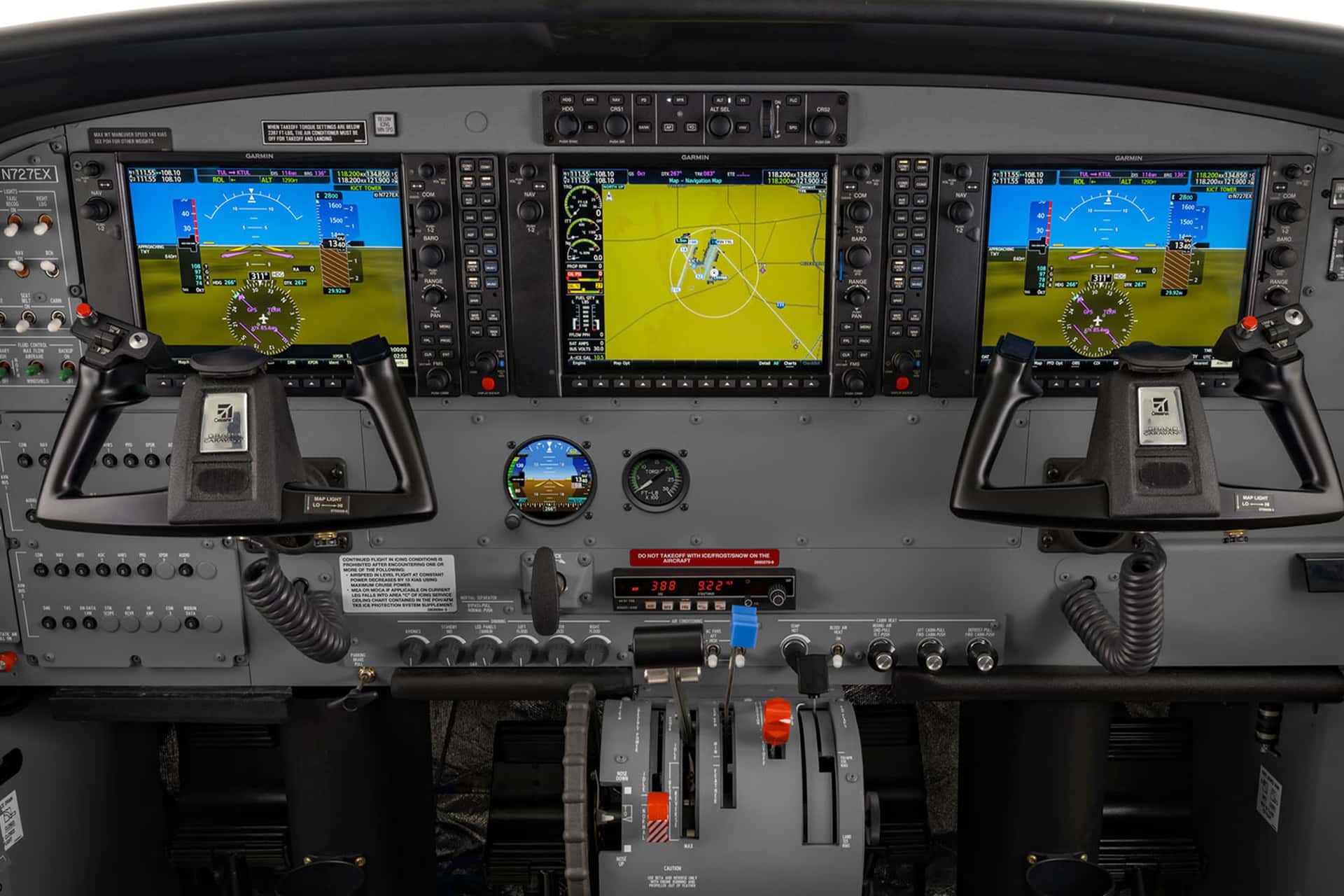 Grand Caravan 208B Cabina de Mando