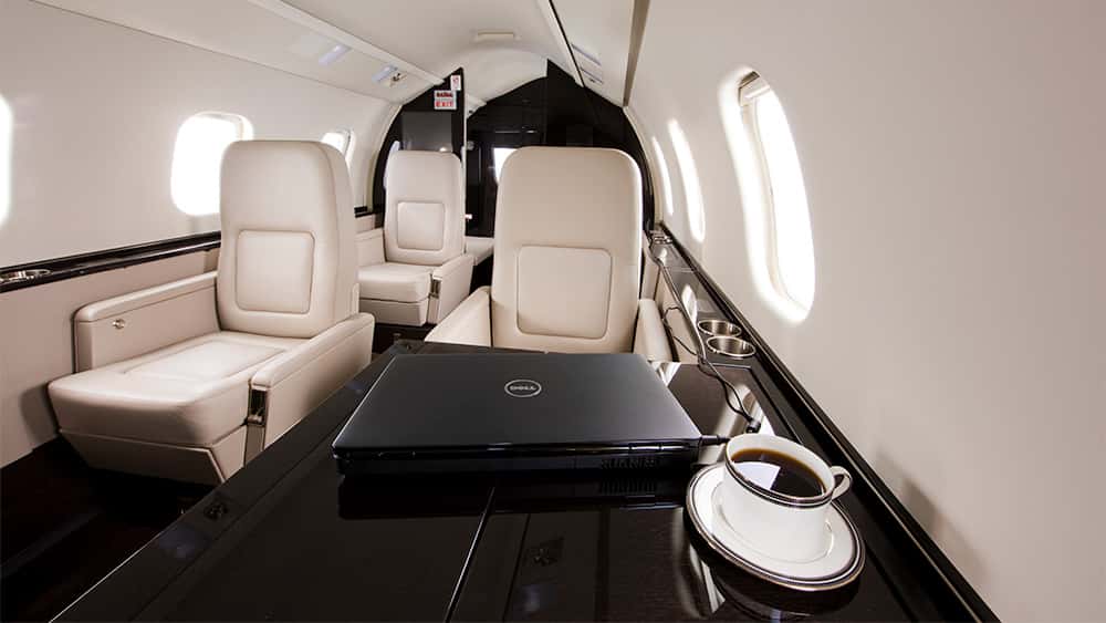Learjet 60XR Intérieur
