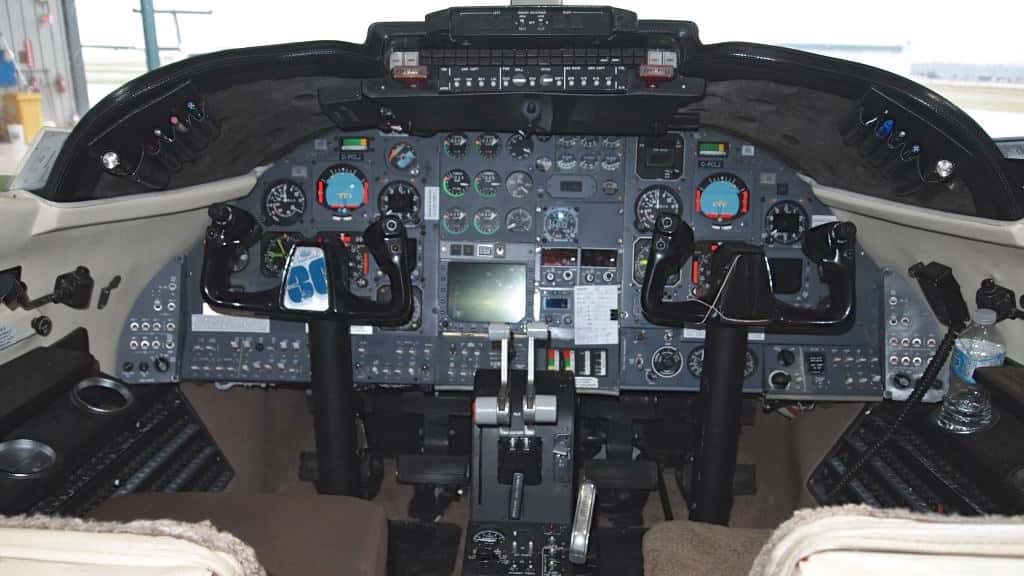 Learjet 36 Cockpit