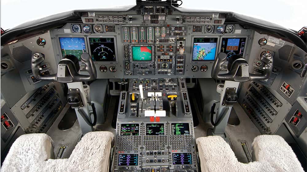 Hawker 600 Cockpit