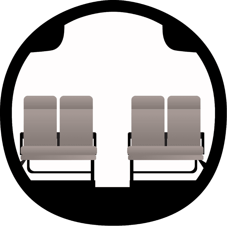 DHC-8 DASH 8-102 Cabine