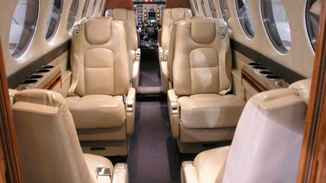 King Air 300 Interior