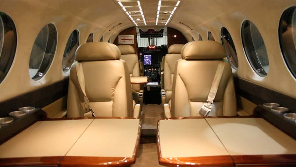 King Air 350i Innenraum