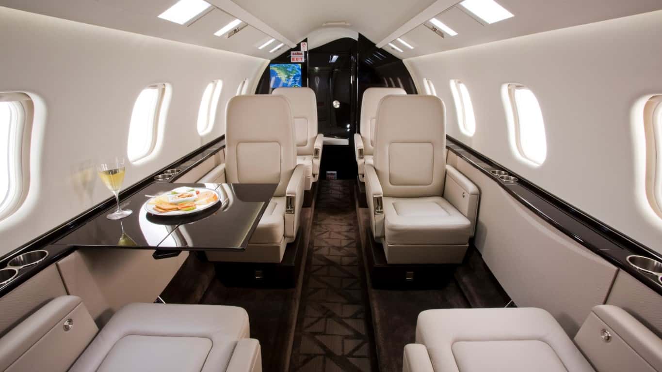 Learjet 60XR Intérieur