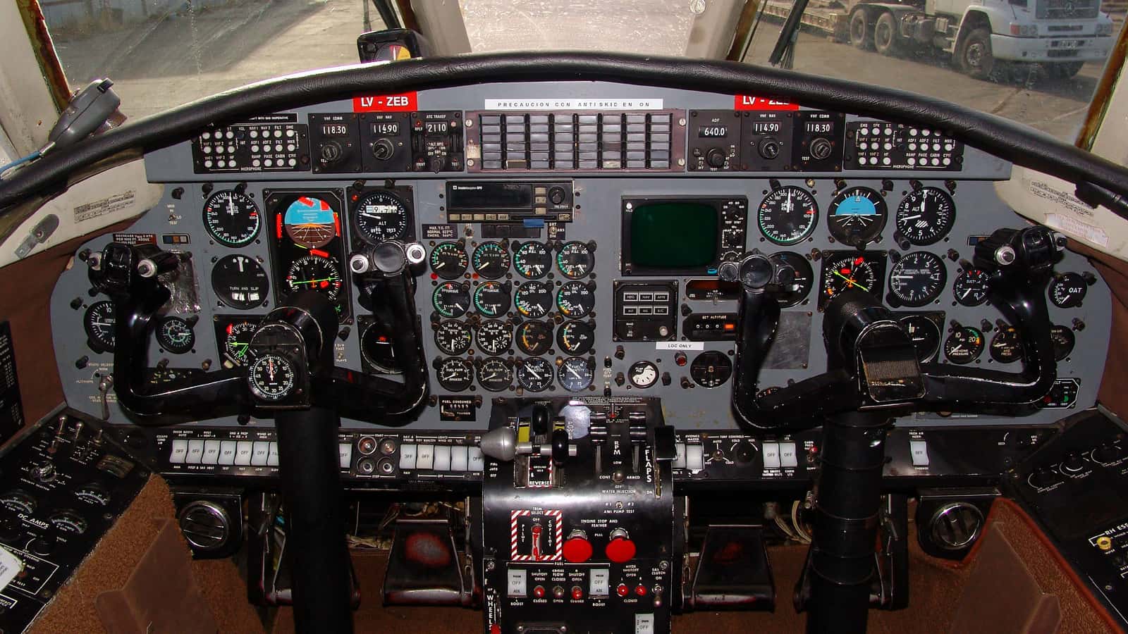 Fairchild Metro II Cockpit