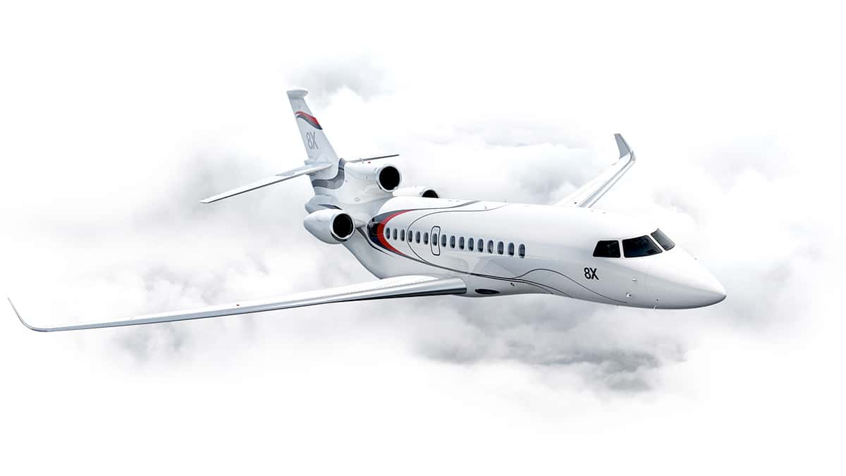 Falcon 8X Außenansicht