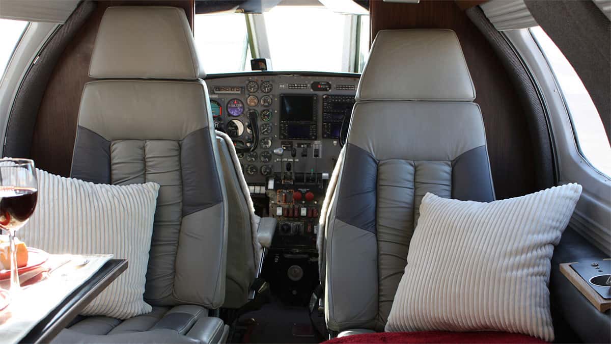 Fairchild Merlin III Innenraum