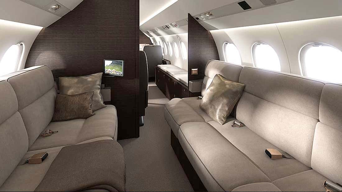 Falcon 900 EX Intérieur