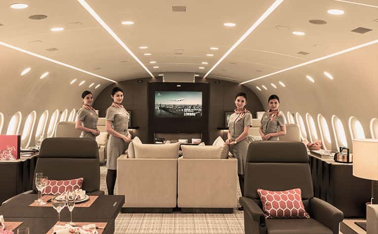 787-8 VIP Innenraum