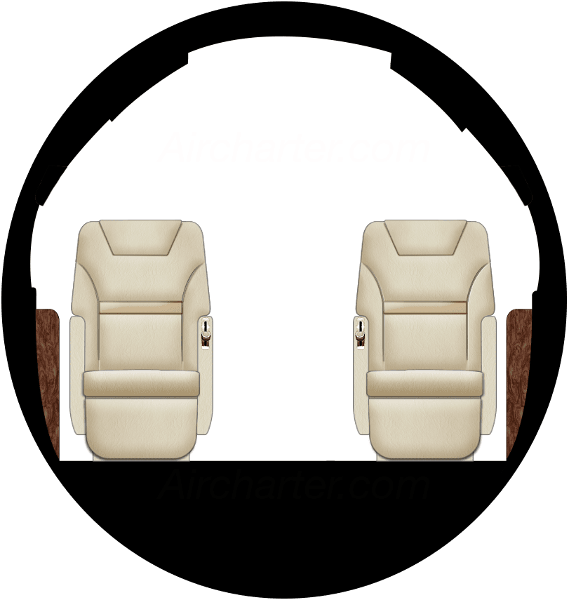 Challenger 800 Kabine