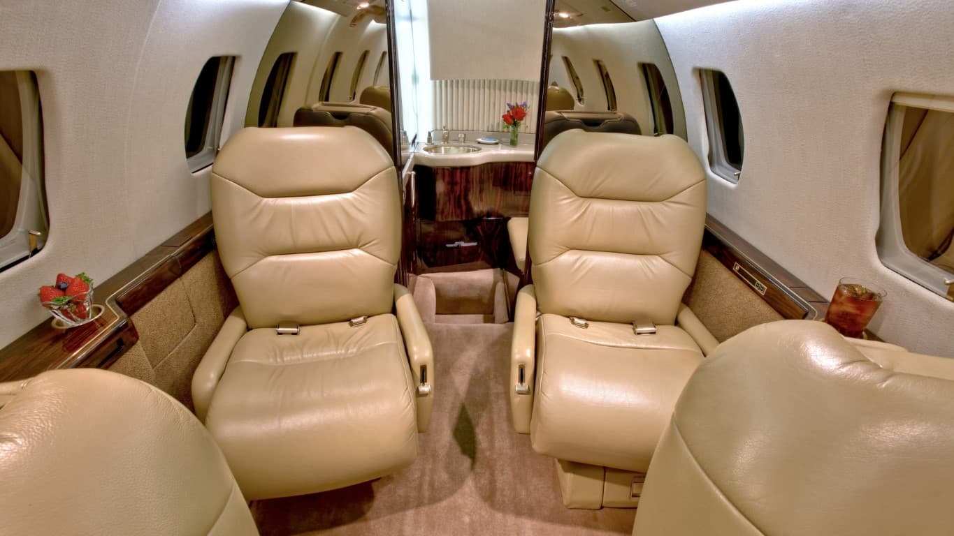 Citation VII en vuelo