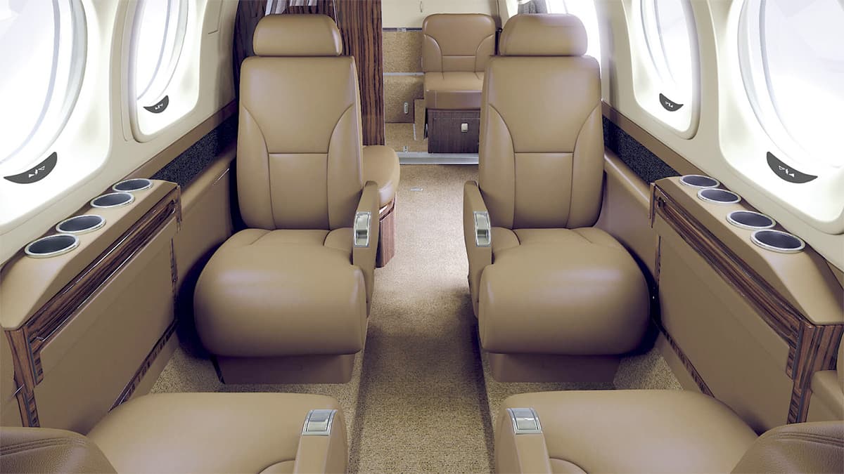 King Air C90GTx Interior