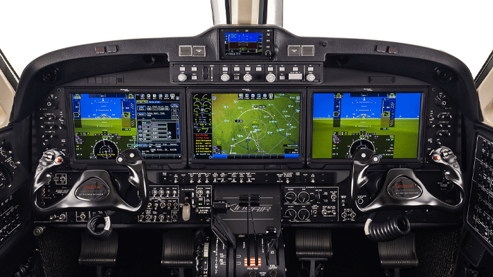 King Air 360ER Cockpit