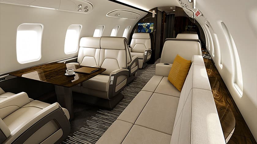 Challenger 650 Interior