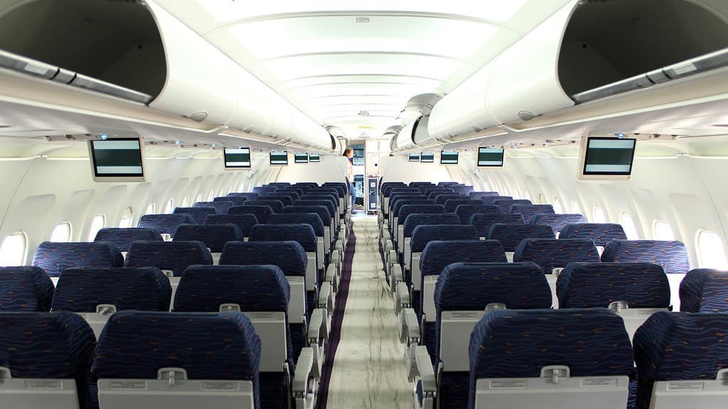 A318 in flight
