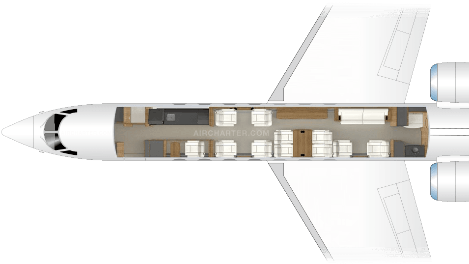 G550 floor plan