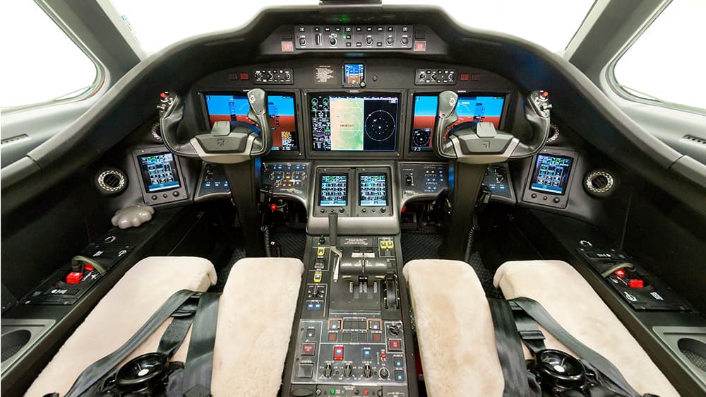 Citation Sovereign Cockpit