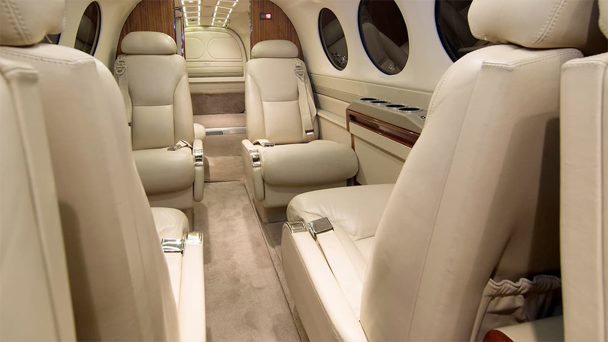 King Air 350 Interior