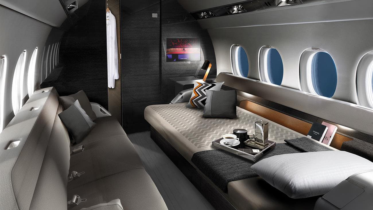 Falcon 6X Innenraum