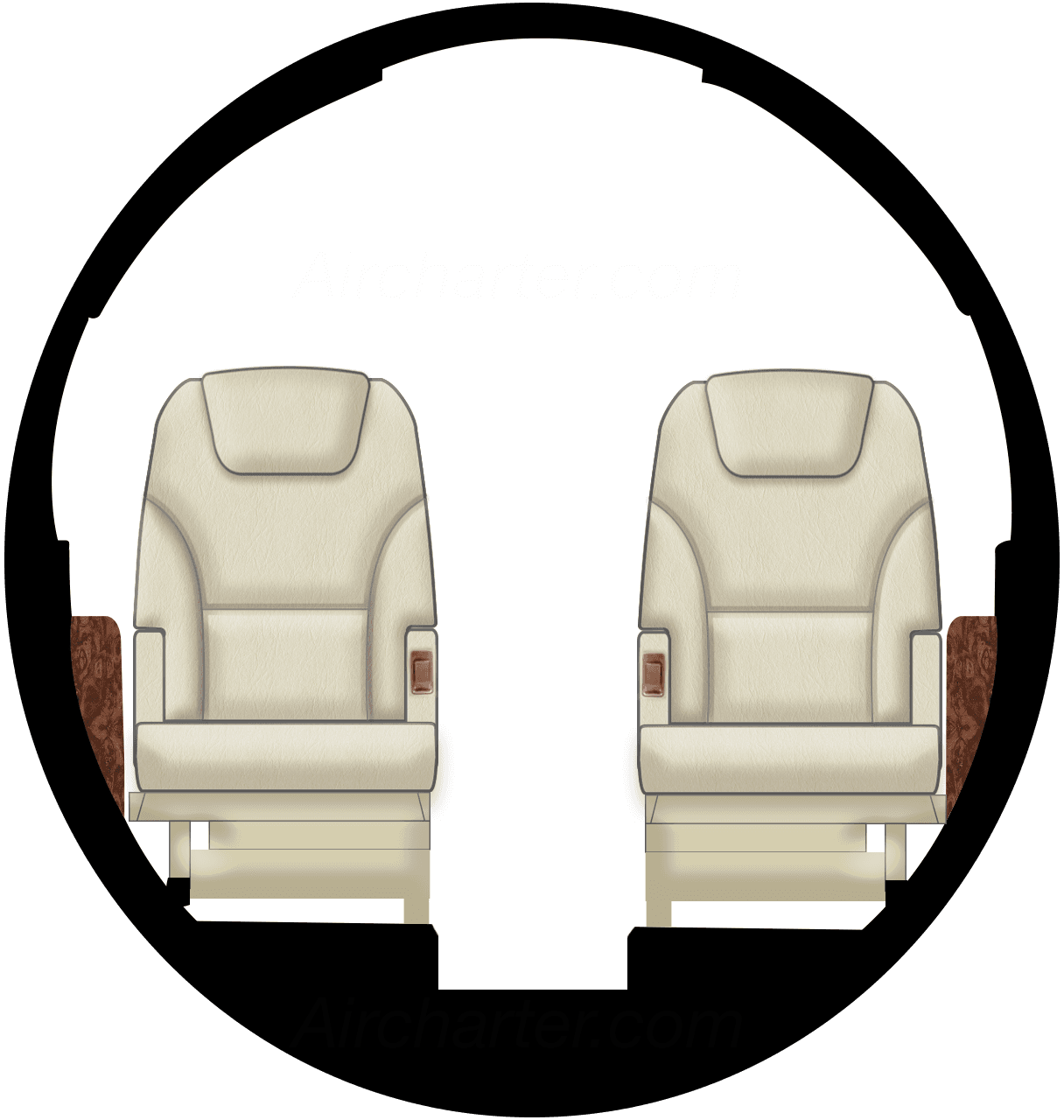 Hawker 700A Kabine