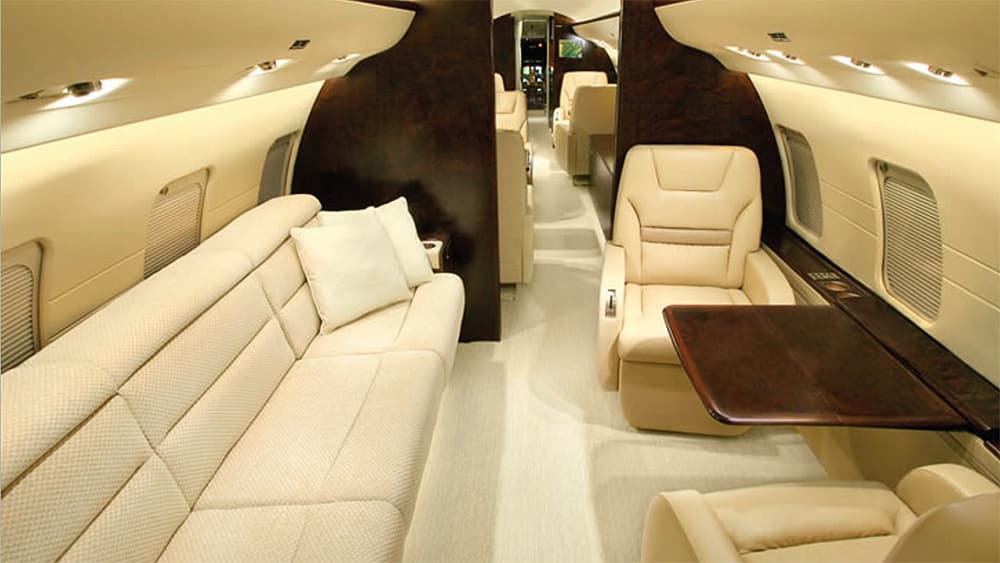 Challenger 800 Innenraum