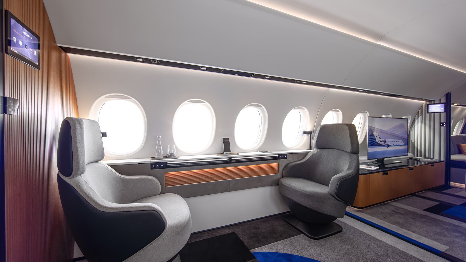 Falcon 10X Interior