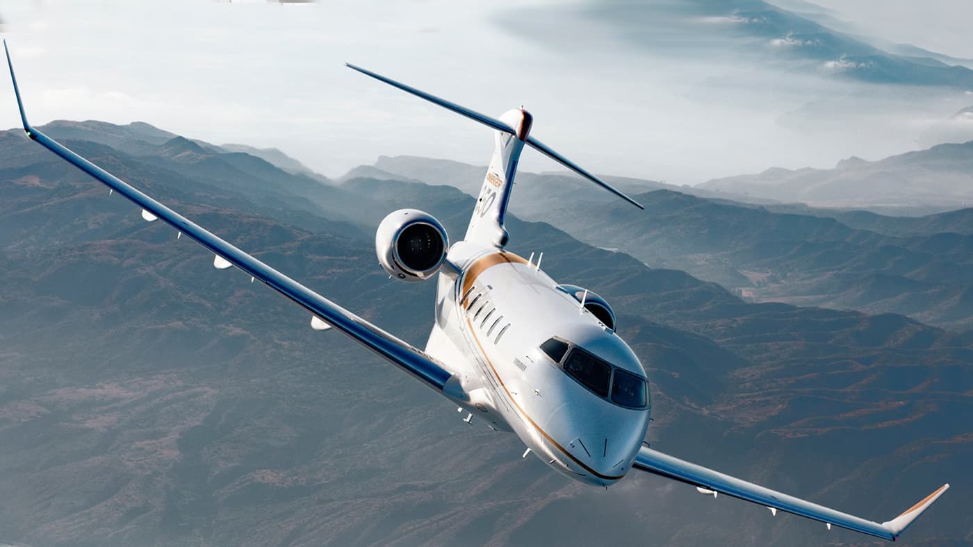 Challenger 350 Außenansicht