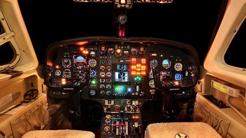Westwind II Cockpit