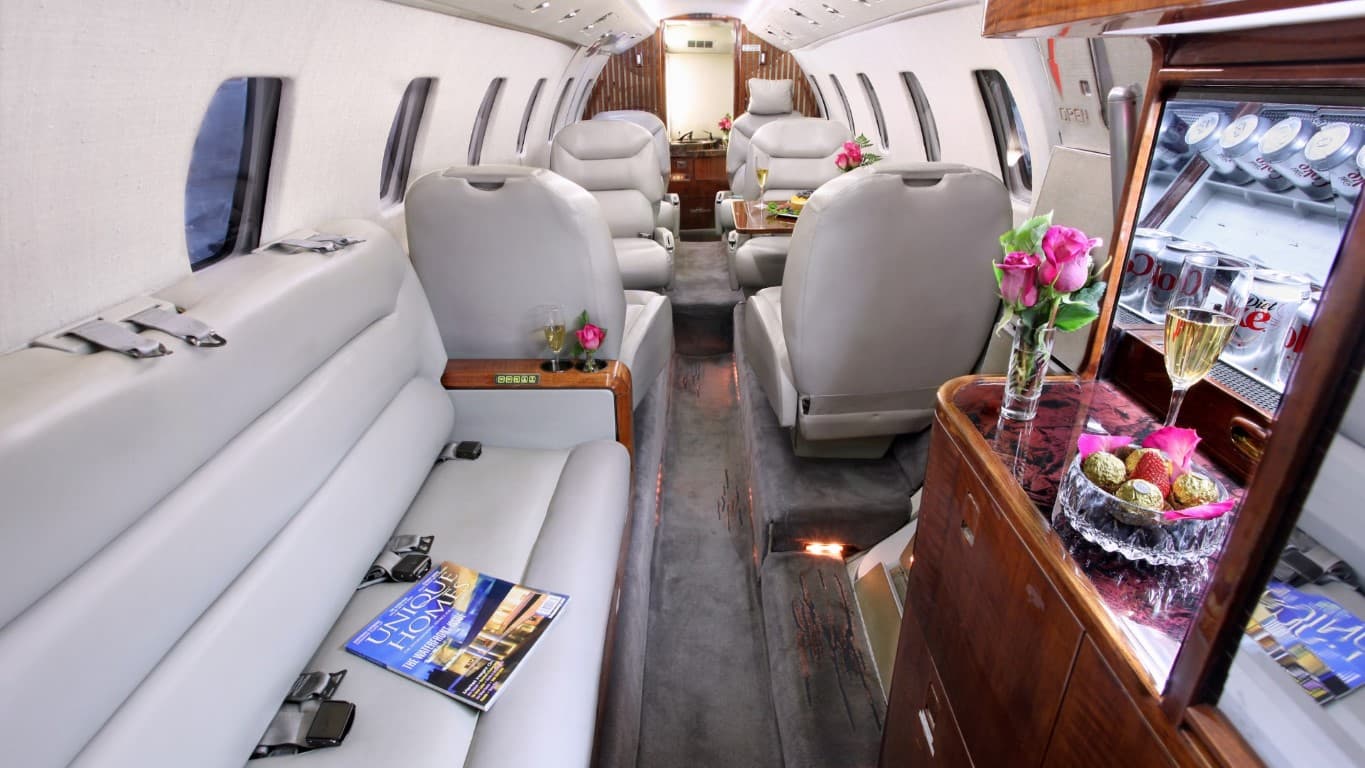 Citation III Innenraum
