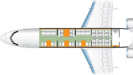 F-100 VIP floor plan