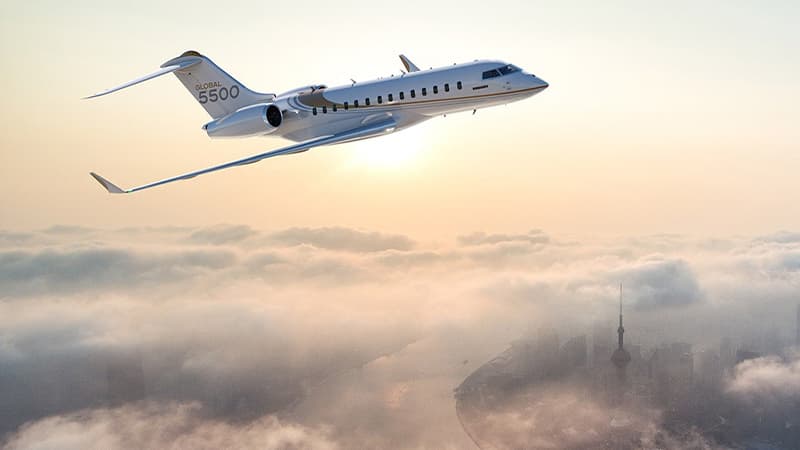 Global 5500 Interior