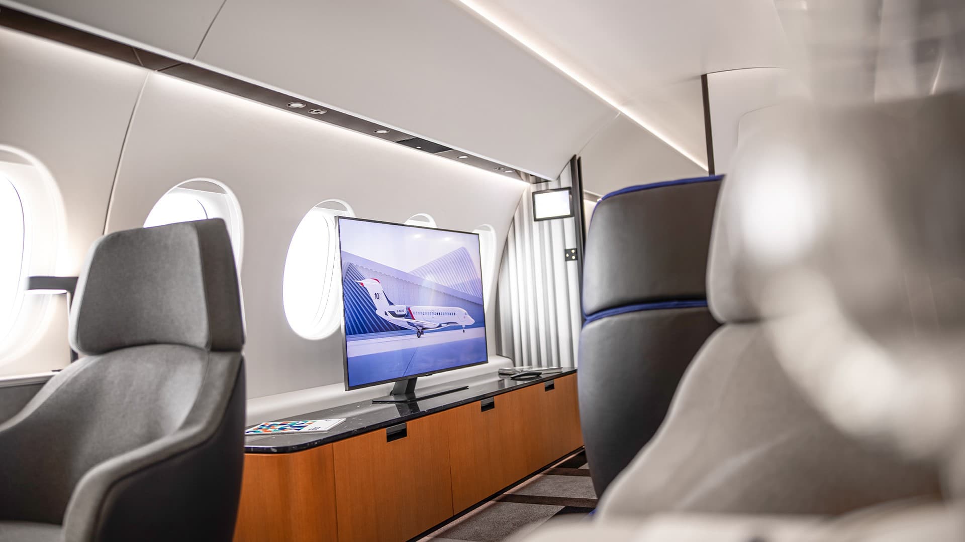 Falcon 10X Interior