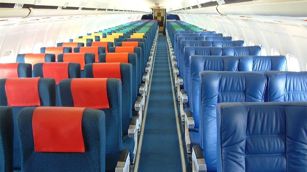 DC-9 im Flug