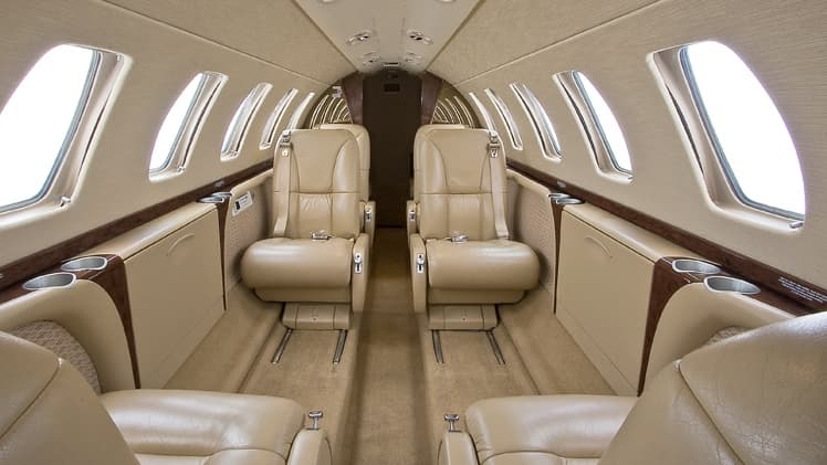 Citation CJ3 Interior