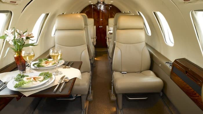 Fairchild Merlin IV Interior