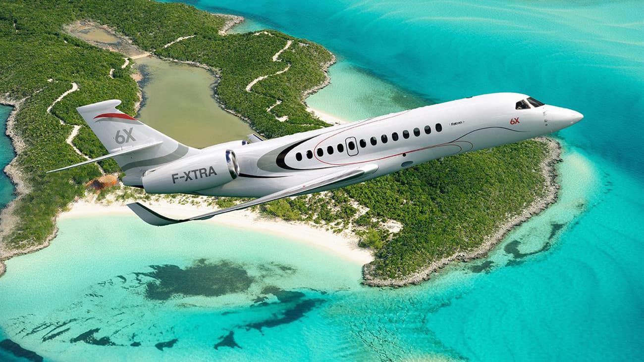 Falcon 6X Außenansicht