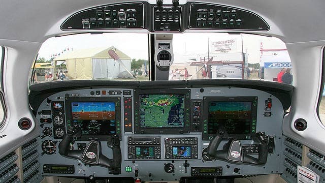 PA46-500 Meridian Cockpit