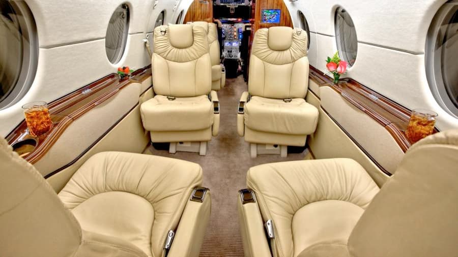 Hawker 400XP im Flug