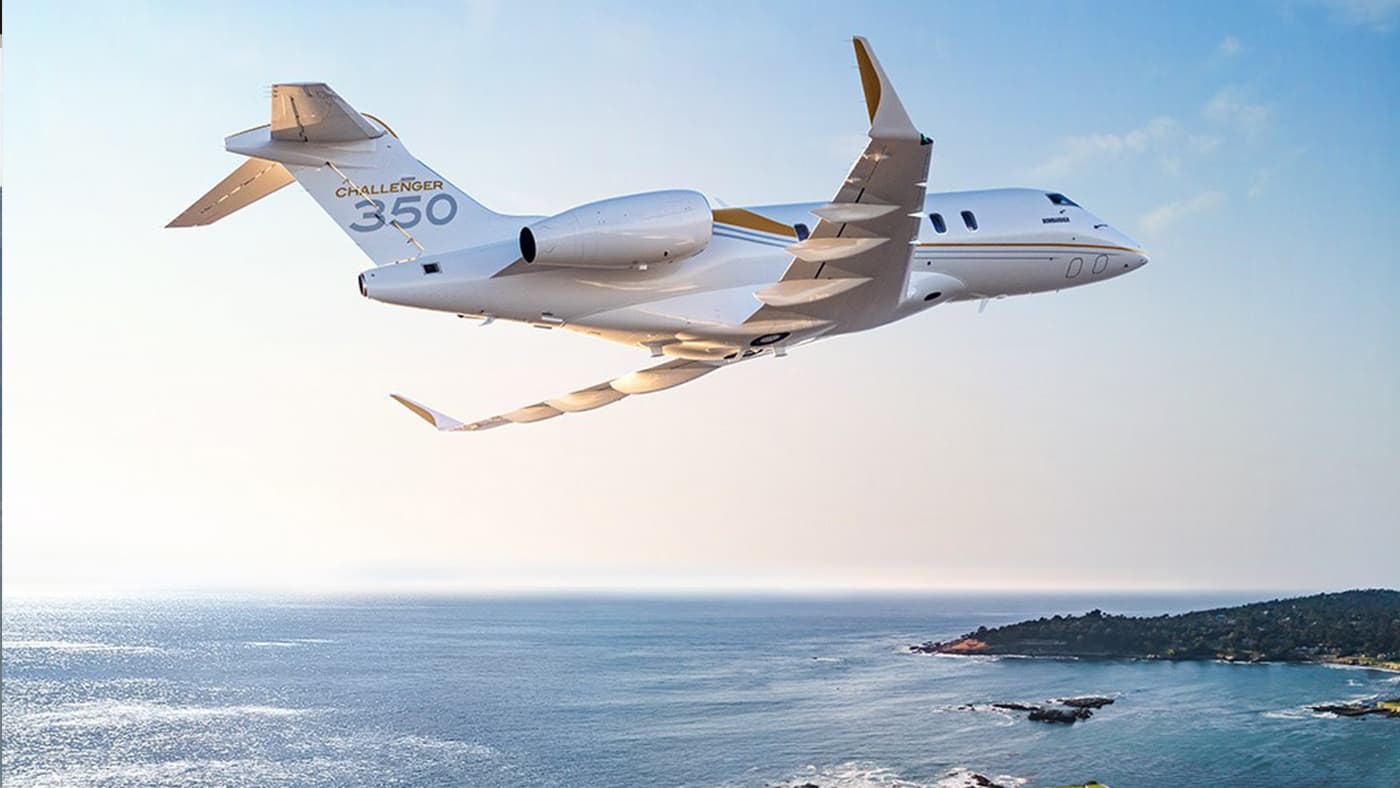 Challenger 350 Außenansicht