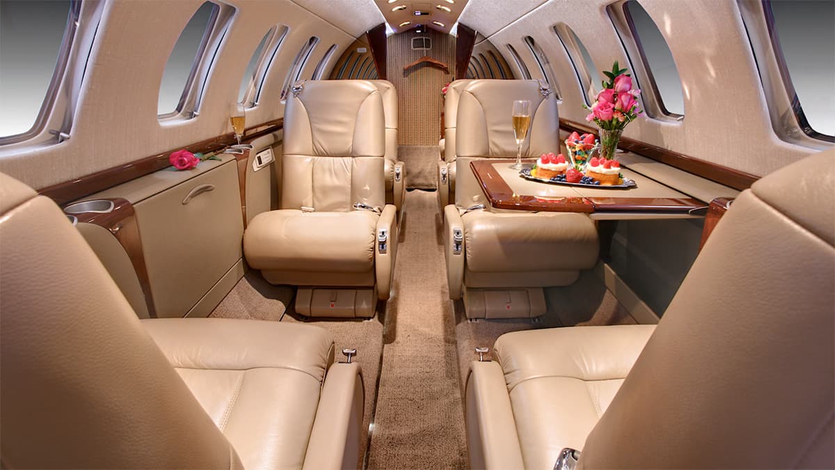 Citation II Innenraum