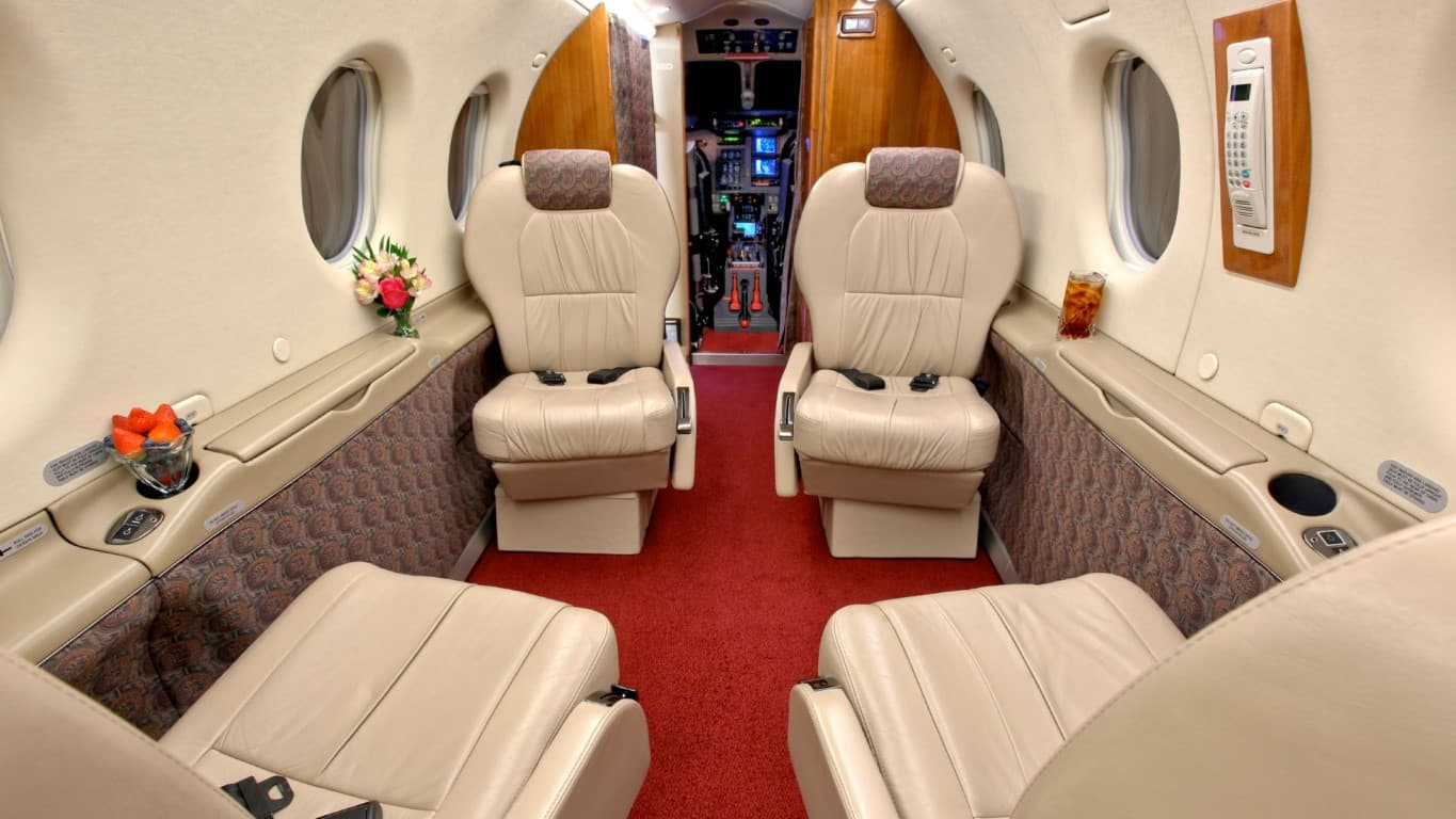 PC-12 en vol