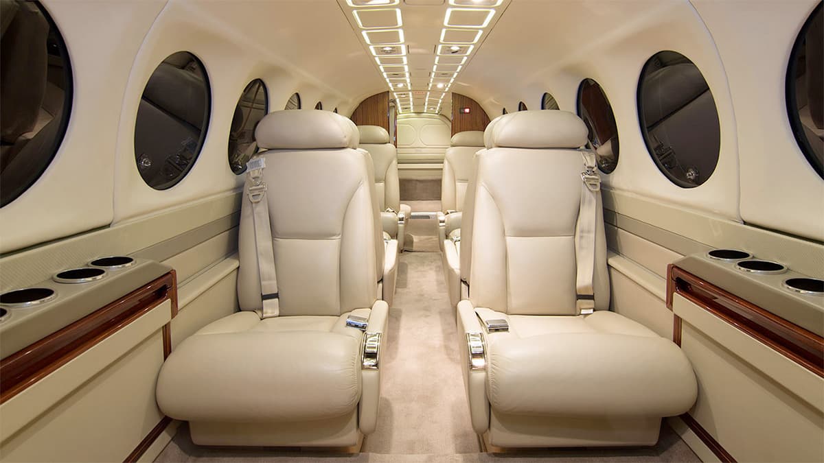 King Air 350 Interior