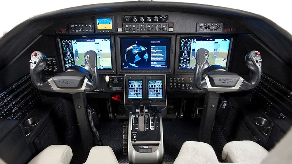 Citation M2 Cockpit