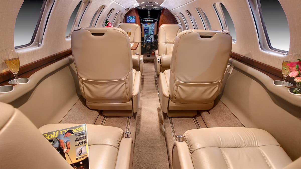 Citation II Innenraum