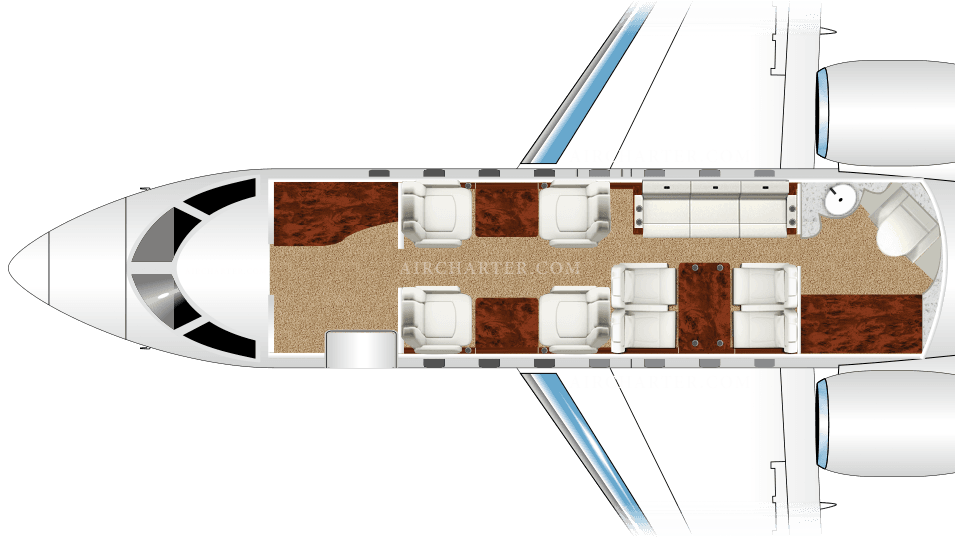 Plano de Challenger 604