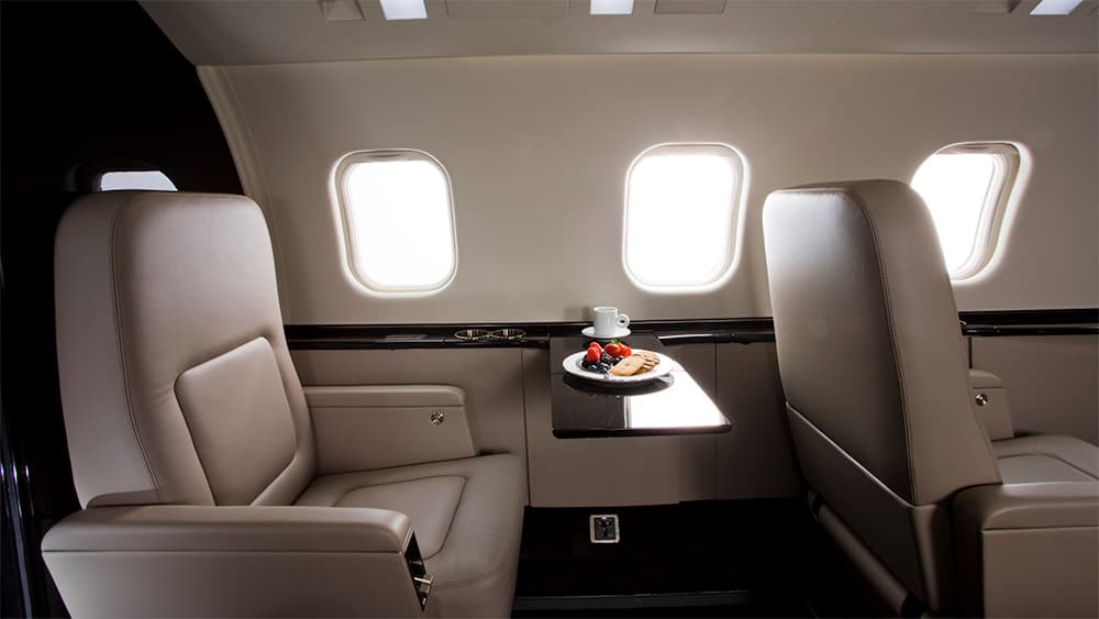 Learjet 60XR Interior
