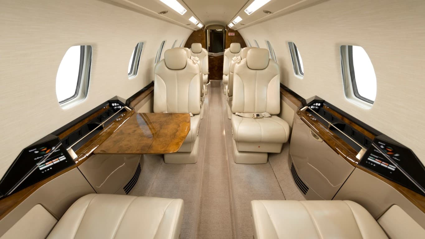 Citation Sovereign Innenraum