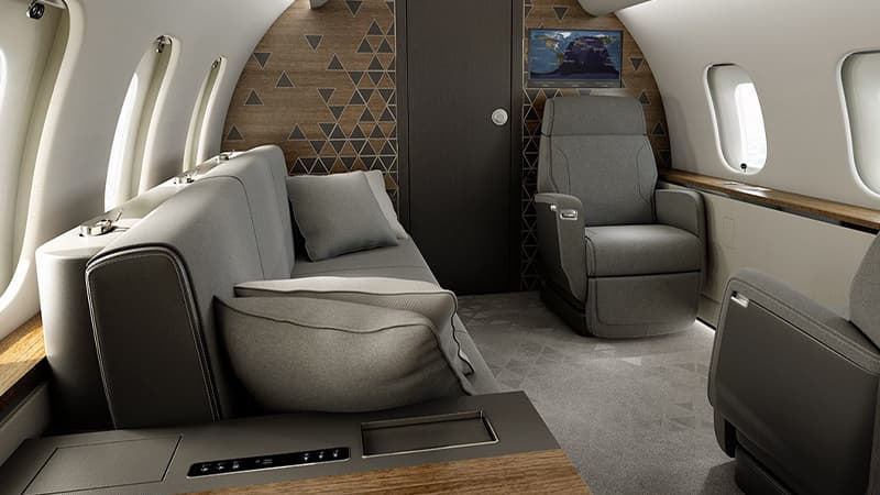 Global 5500 Interior